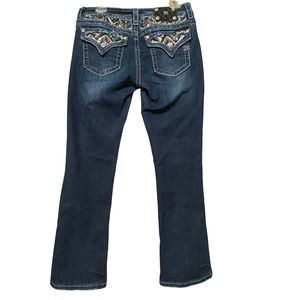 Miss Me Embellished Bootcut Jeans Size 32